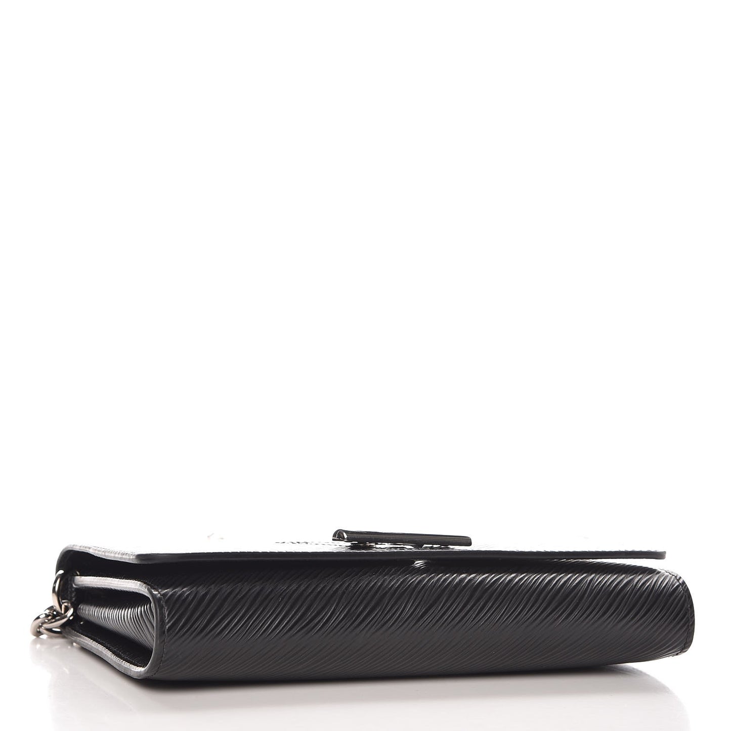 Epi Twist Chain Wallet Black