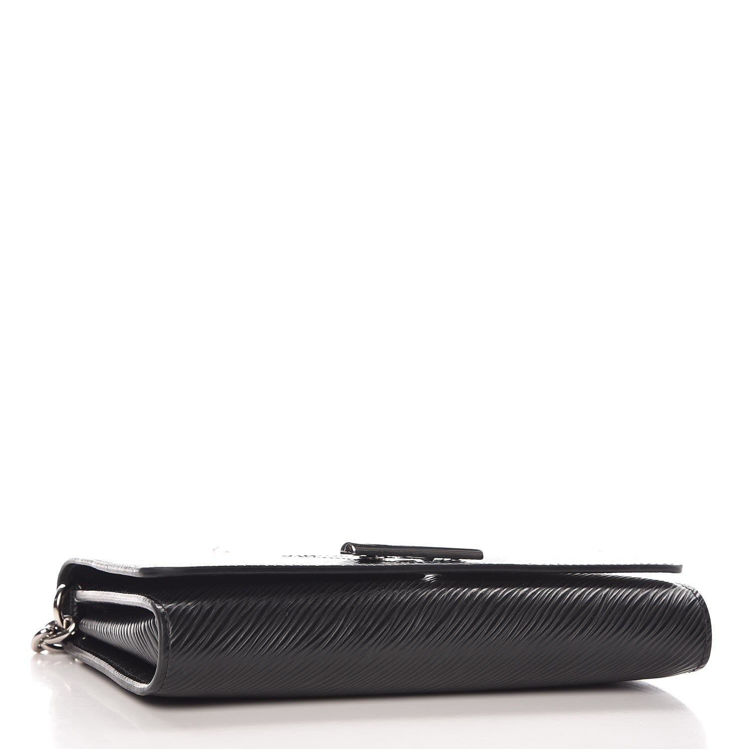 Louis Vuitton Epi Twist Chain Wallet Black 4 of 7
