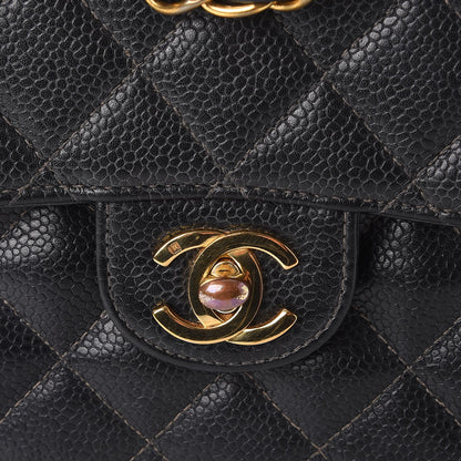 Chanel Caviar Quilted Mini Square Flap Black 10 of 10