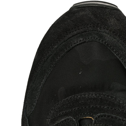 Valentino Garavani Suede Nylon Camouflage Womens Soul Rockstud Sneakers 41 Black 11 of 13