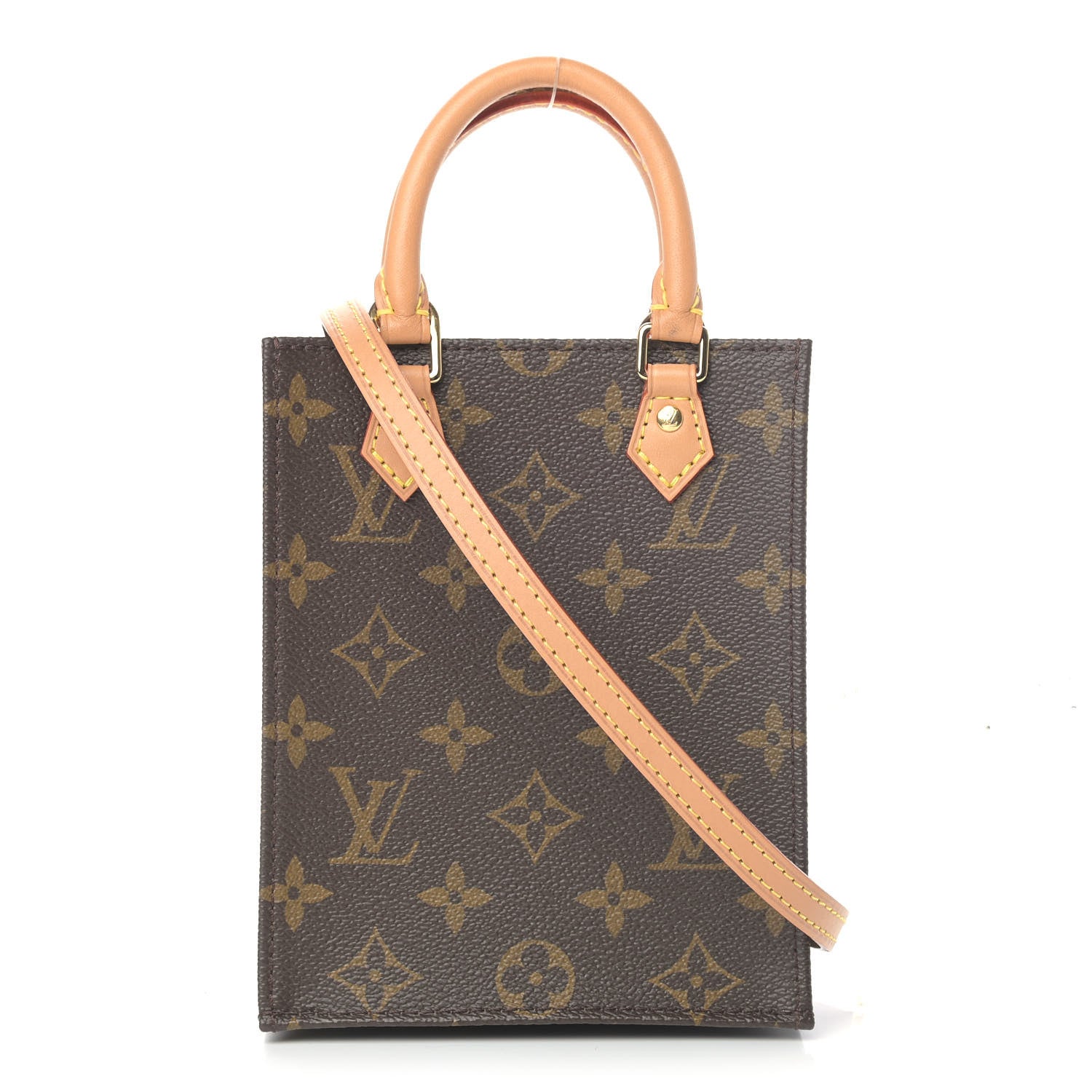 Louis Vuitton Monogram Petit Sac Plat 1 of 6