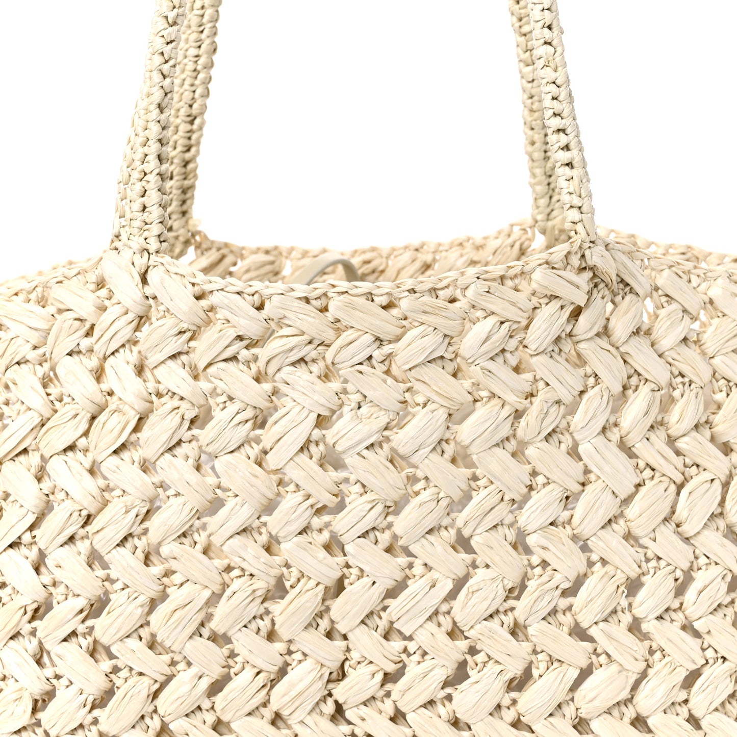 Raffia Estelle Tote Bag Wheat