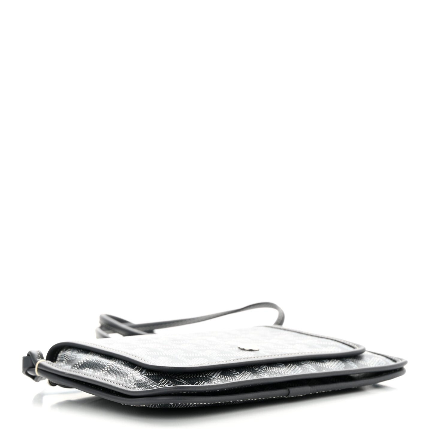 Goyardine Plumet Wallet Clutch Grey