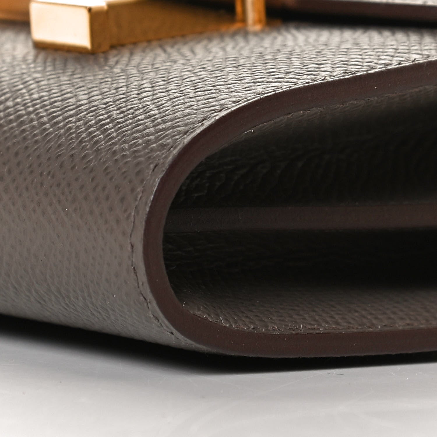 Hermes Epsom Constance Compact Passant Wallet Etain 8 of 10