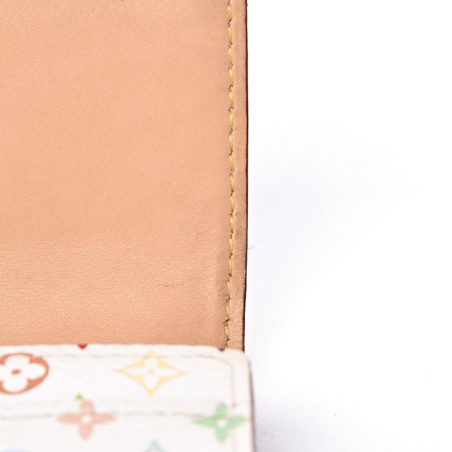 Monogram Multicolor Sarah Wallet White