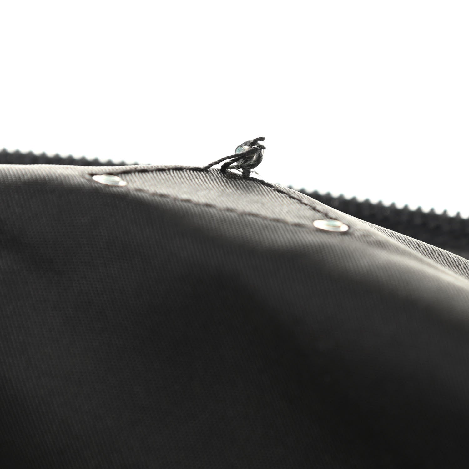 Prada Nylon Vela Cosmetic Pouch Black 8 of 10