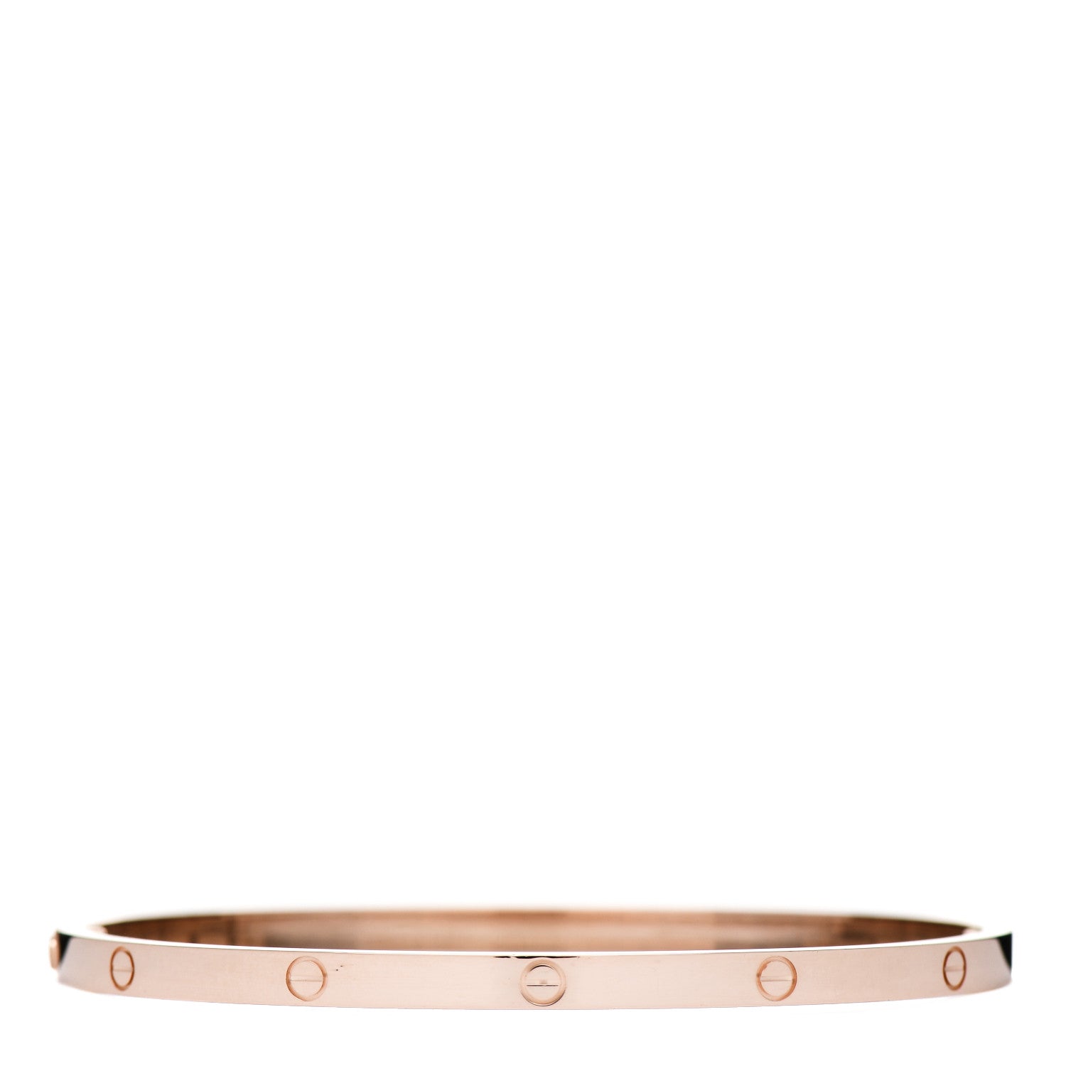 Cartier 18K Pink Gold Small LOVE Bracelet 18 2 of 5