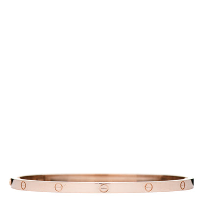 Cartier 18K Pink Gold Small LOVE Bracelet 18 2 of 5