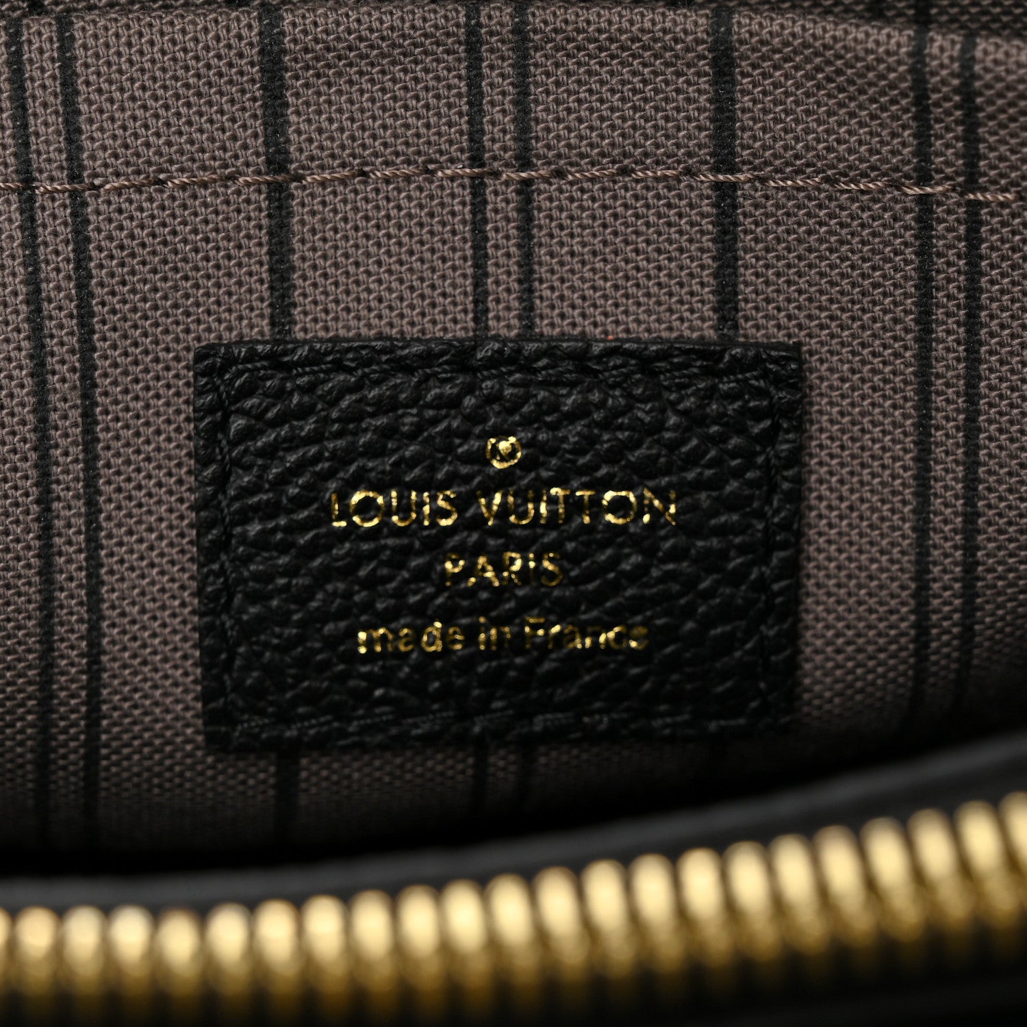 Louis Vuitton Empreinte Montaigne BB Black 6 of 11