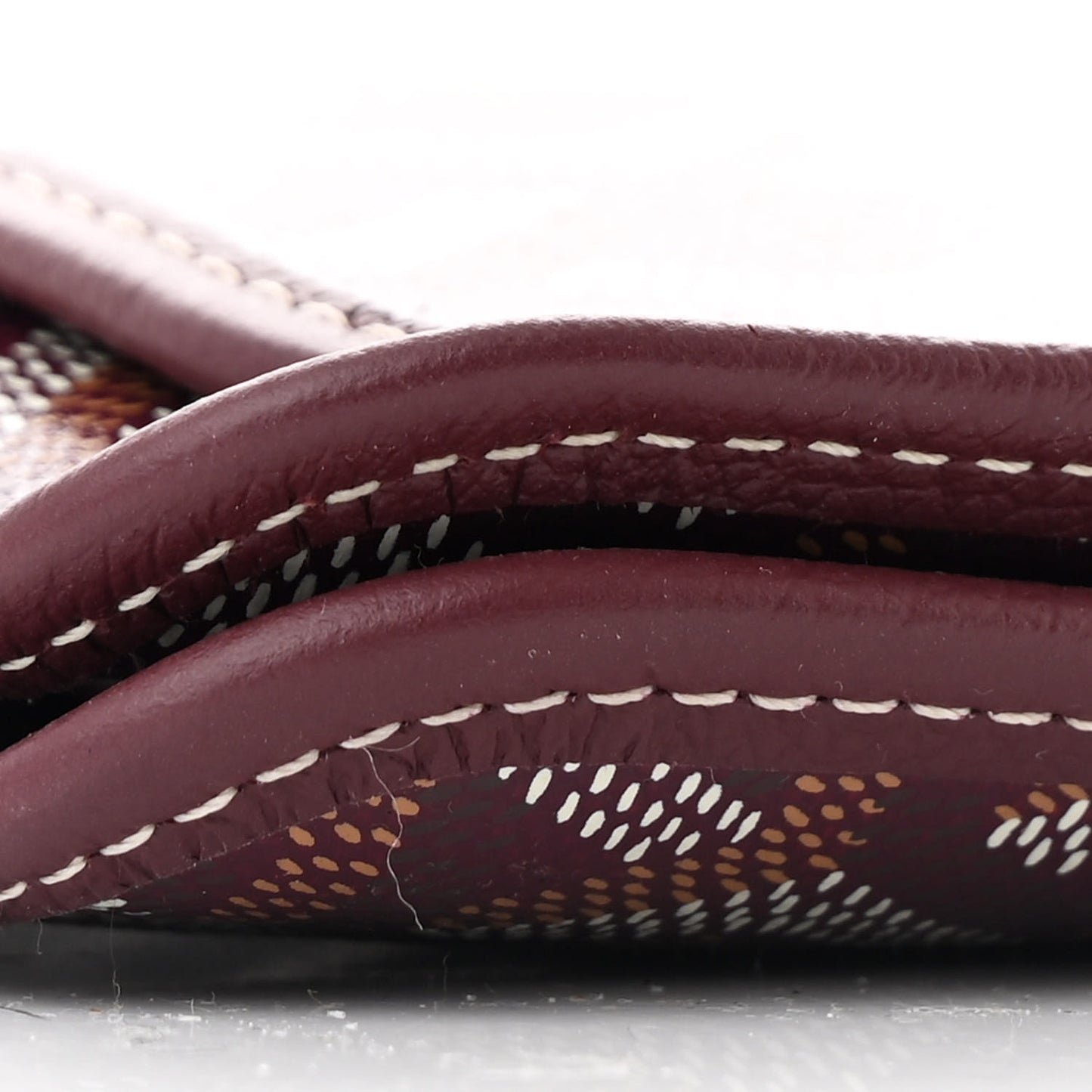 Goyardine Plumet Wallet Clutch Burgundy