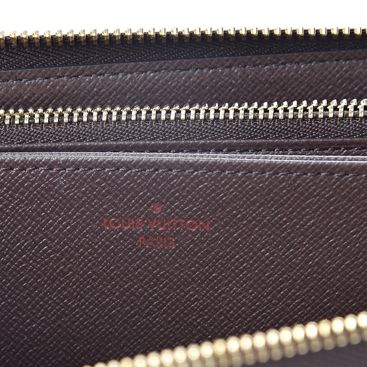 Damier Ebene Zippy Wallet