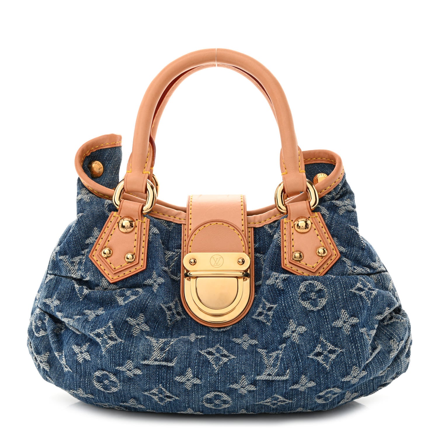 Louis Vuitton Monogram Denim Pleaty Blue 1 of 10
