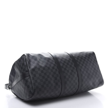 Louis Vuitton Damier Graphite Keepall Bandouliere 55 3 of 11