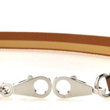 Hermes Toile Swift 25mm Sangle Casaque Shoulder Strap Gold Paille Gold 3 of 3