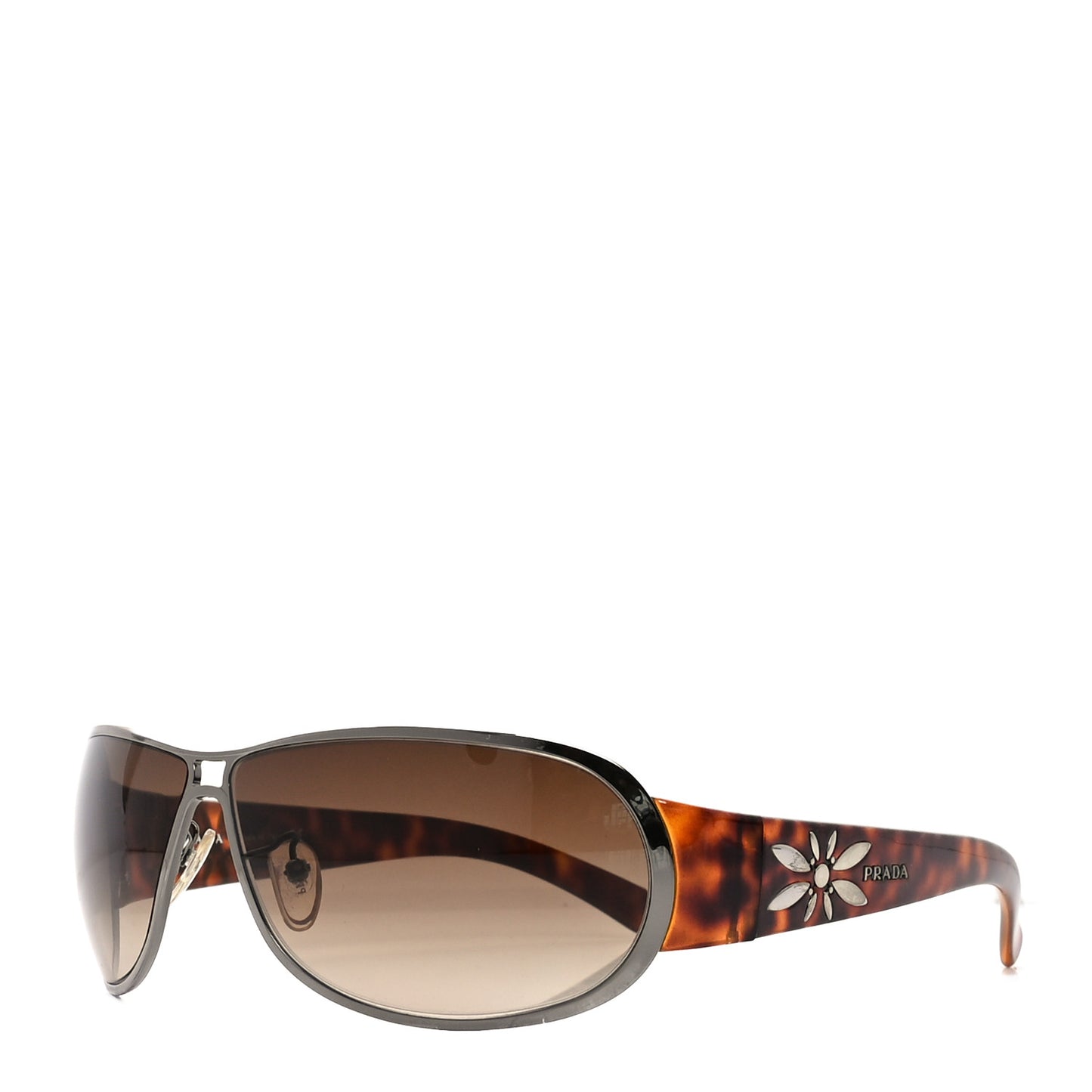 Metal Acetate Sunglasses SPR 56G Brown