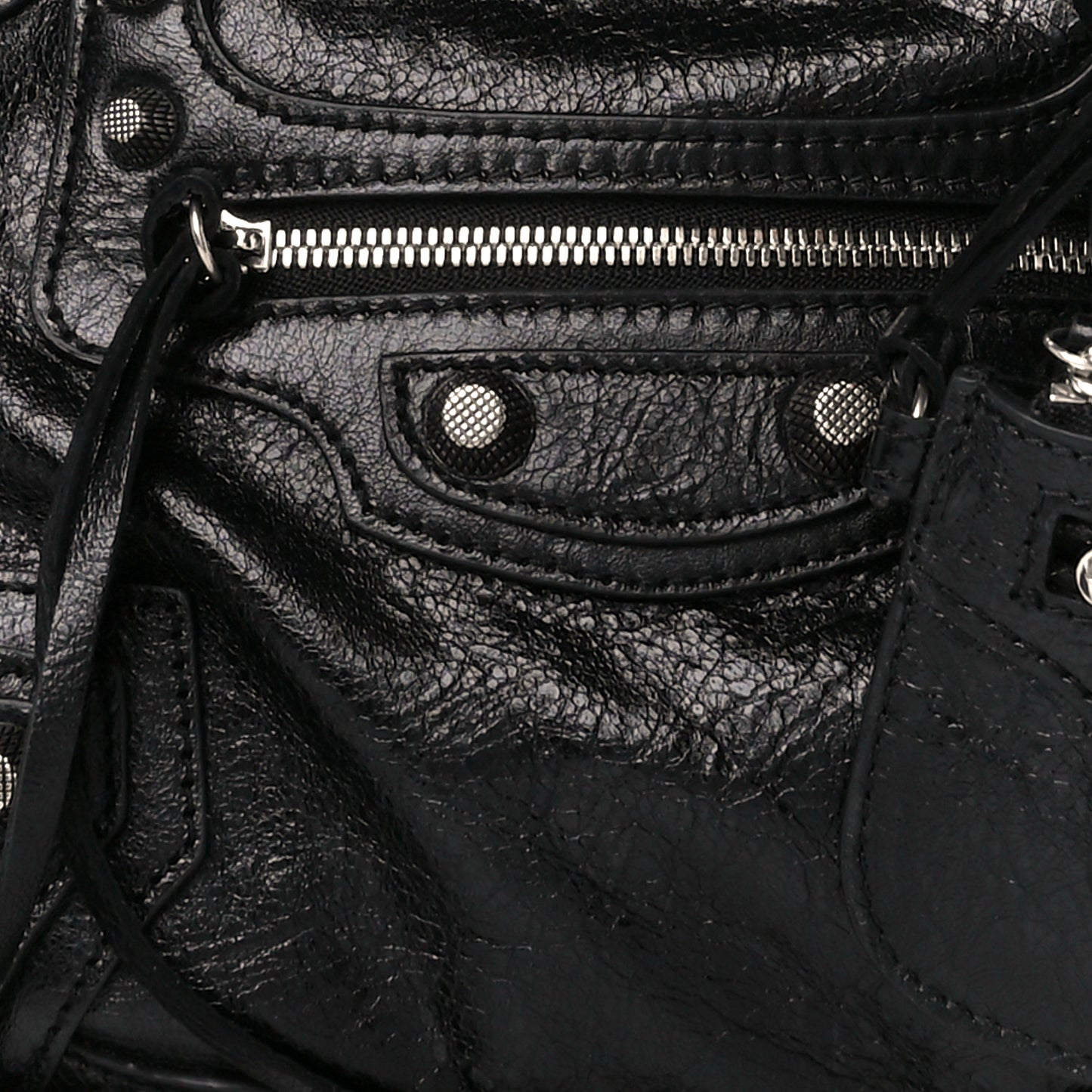 Agneau Arena Neo Cagole Handbag XS Black