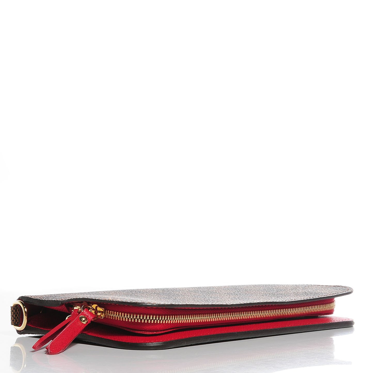 Damier Ebene Insolite Wallet Red