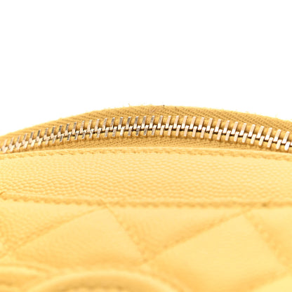 Chanel Caviar Quilted Filigree Waist Bag Yellow 11 of 12