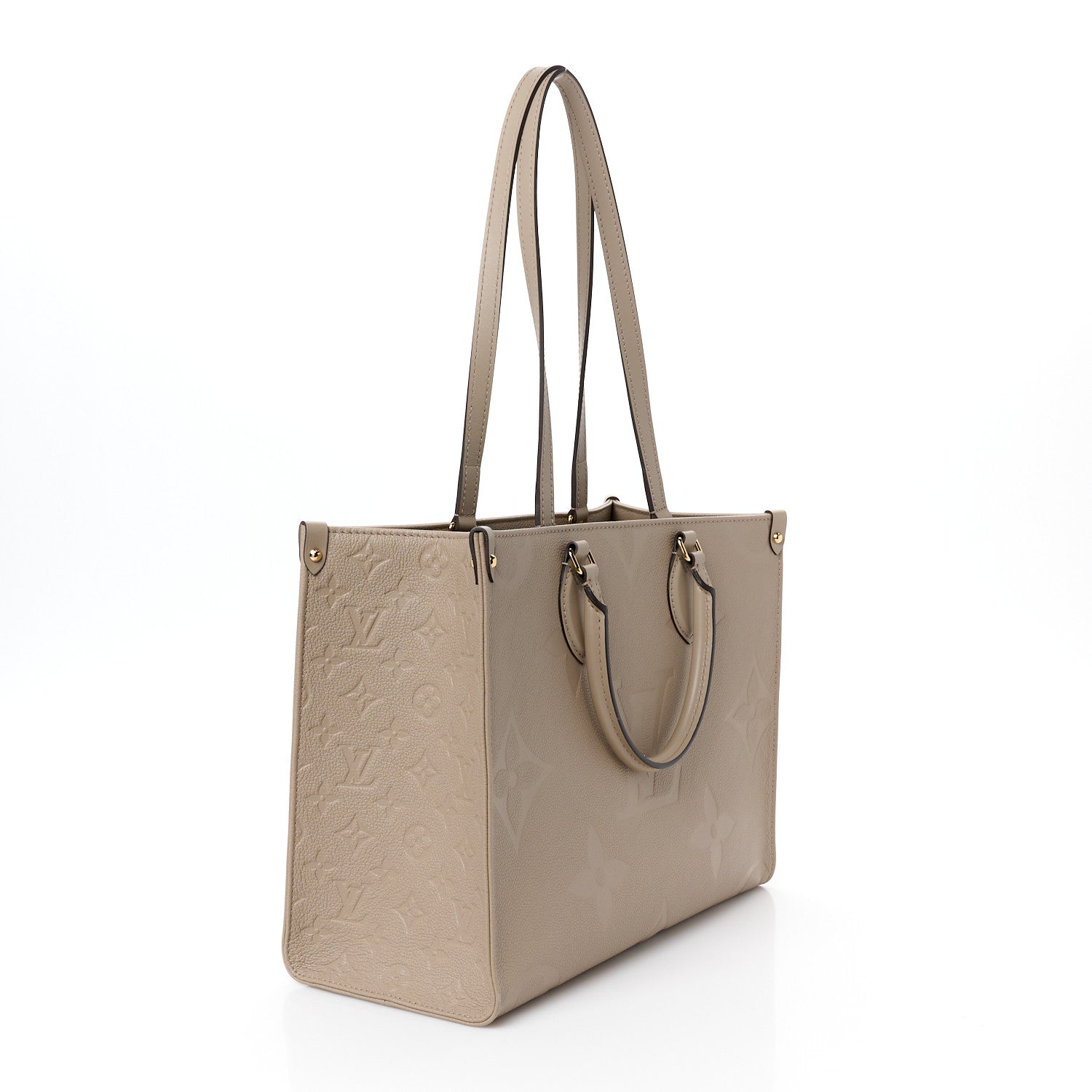 Louis Vuitton Empreinte Monogram Giant Onthego MM Tourterelle 3 of 9