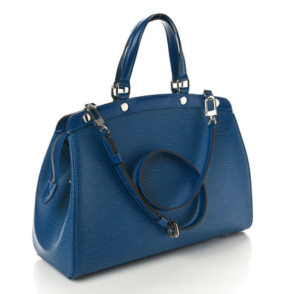 Louis Vuitton Epi Brea MM Saphir 3 of 10