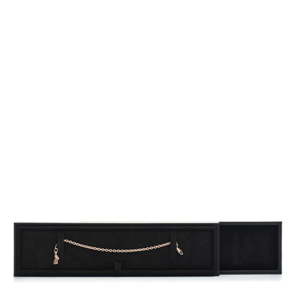 Hermes 18K Rose Gold Diamond Constance Amulette Bracelet SH 5 of 5
