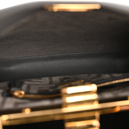 Fendi Nappa Mini Peekaboo Iconic Satchel Anthracite 5 of 11