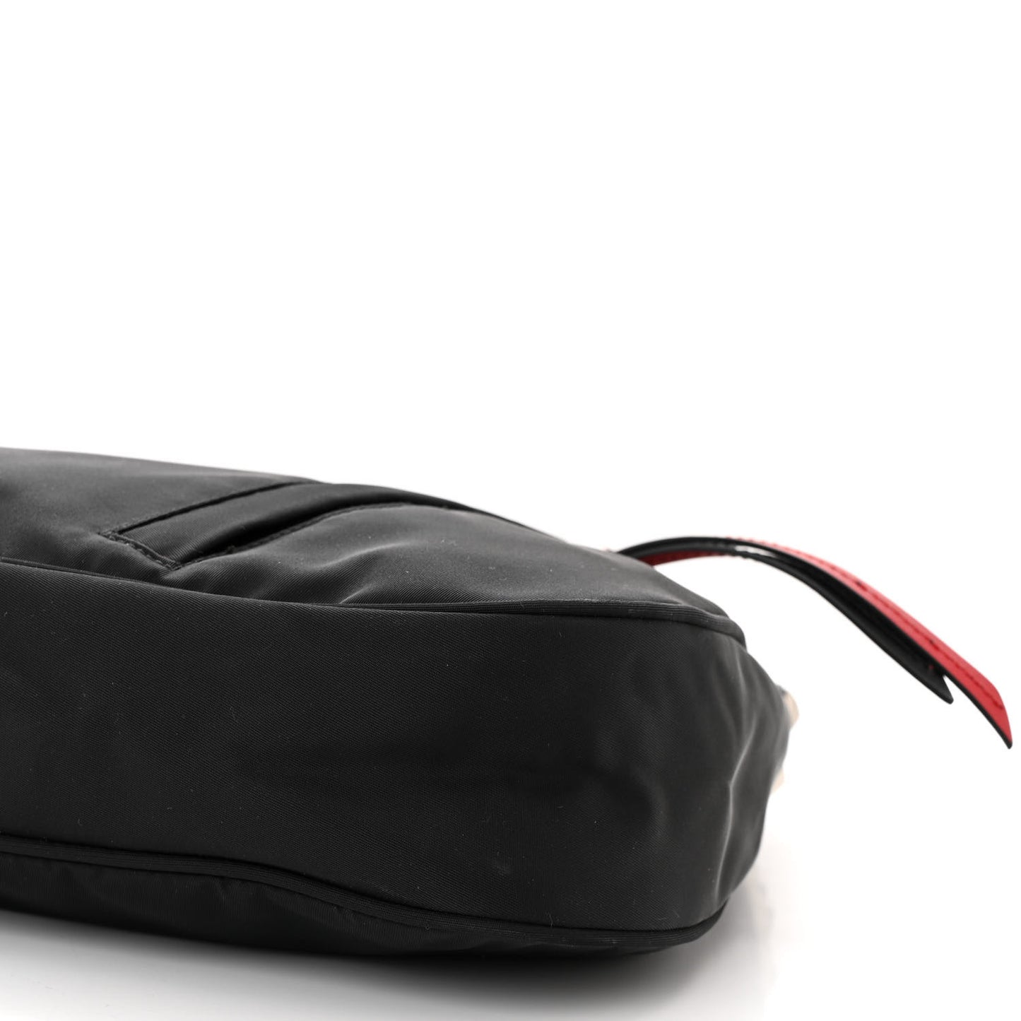 Tessuto Nylon Studded New Vela Hobo Black Fuoco