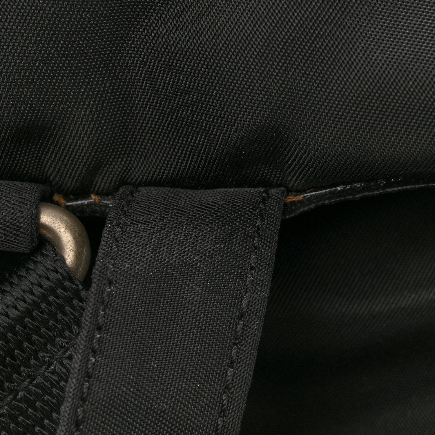 Prada Nylon Vela Medium Backpack Black 14 of 14