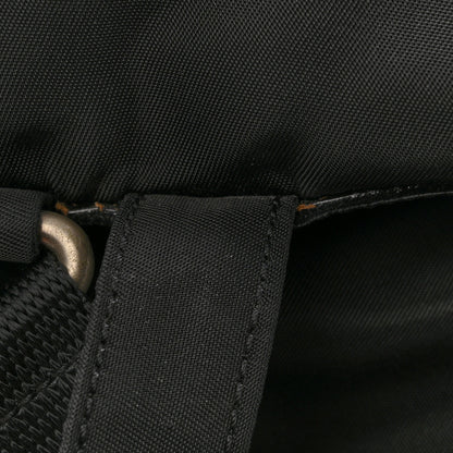 Prada Nylon Vela Medium Backpack Black 14 of 14