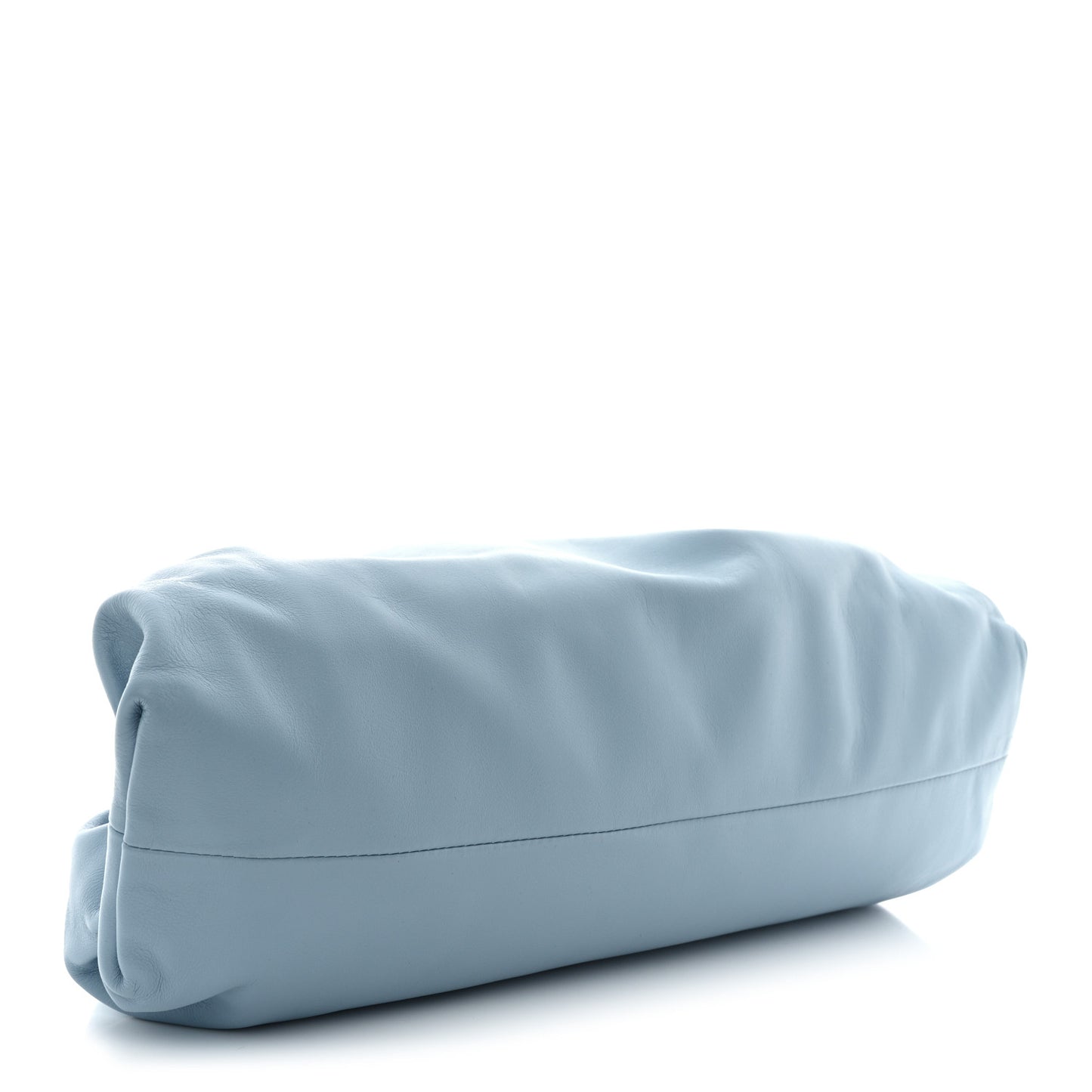 Smooth Butter Calf The Pouch Oversized Clutch Ice