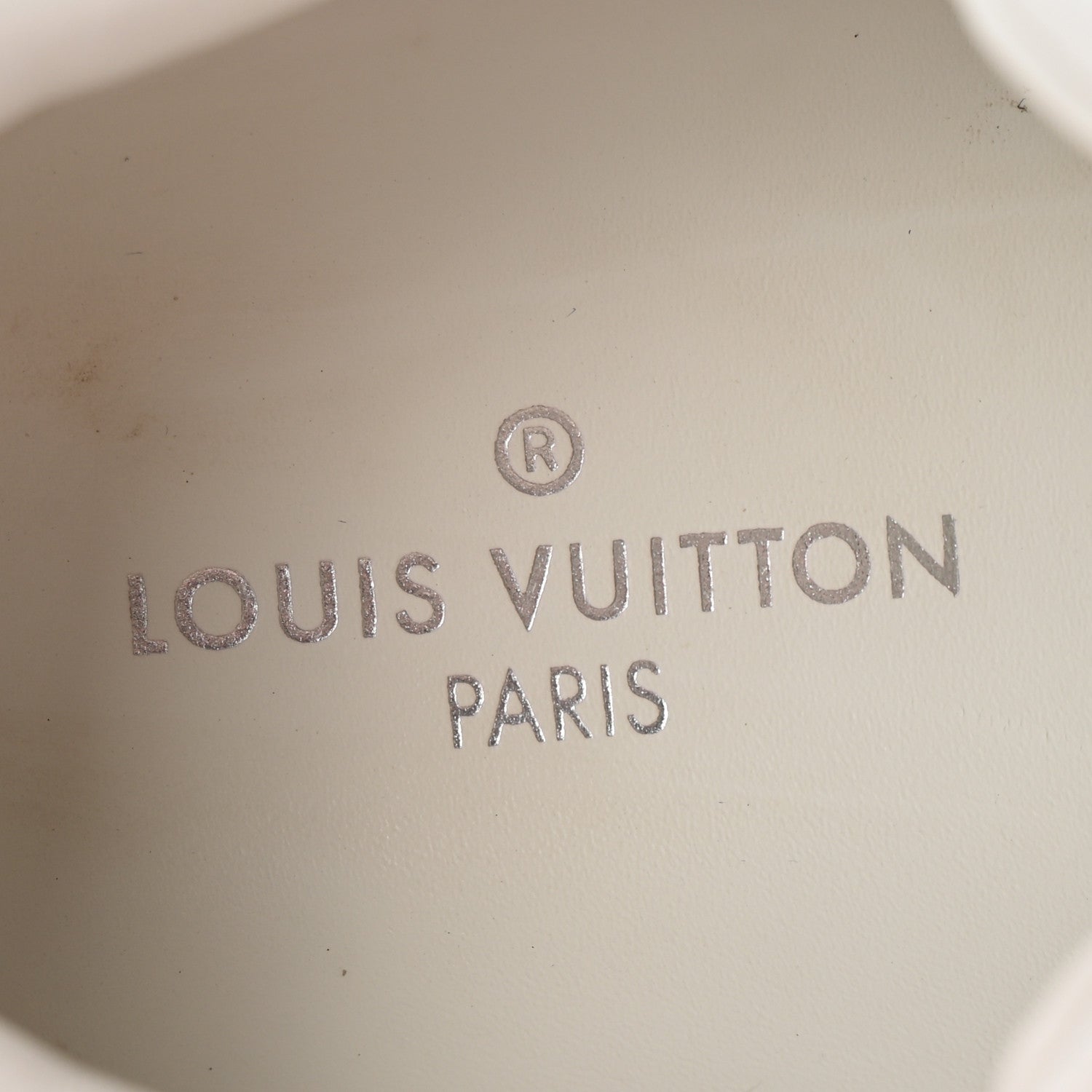 Louis Vuitton Lambskin Embossed Monogram Time Out Sneakers 36 White 8 of 10