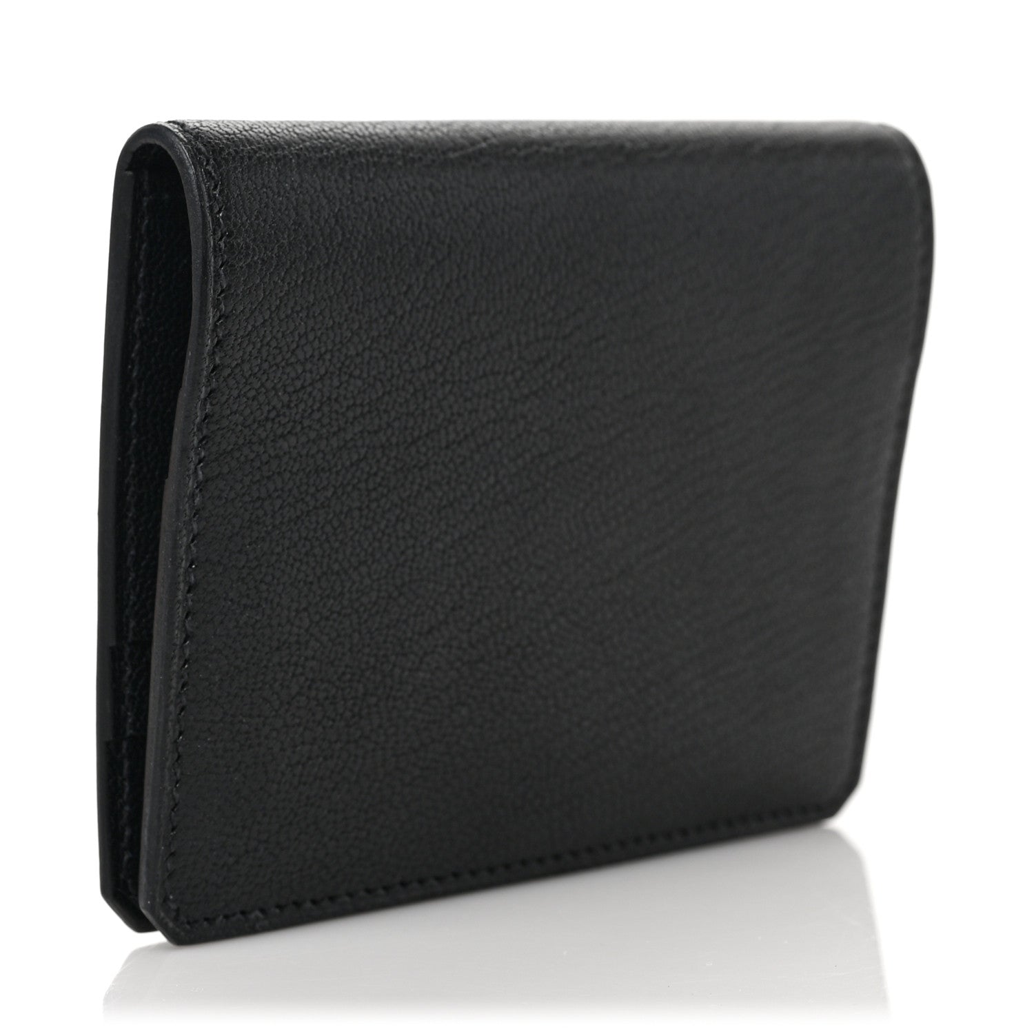 Hermes Chevre Mysore Medor Card Holder Black 3 of 6