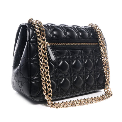 Christian Dior Lambskin Cannage Medium Miss Dior Flap Black 3 of 10