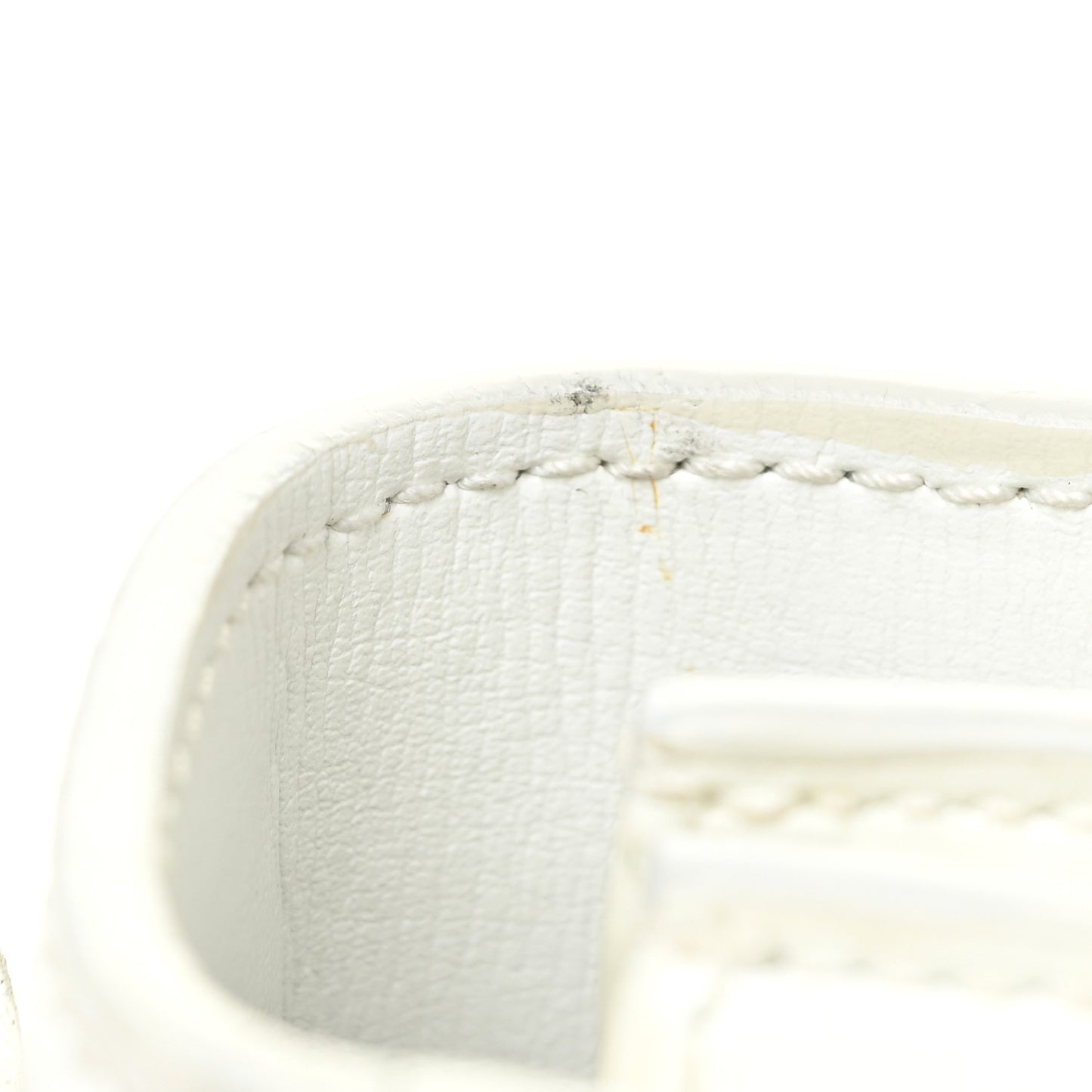 Calfskin Medium Monogram Sunset White
