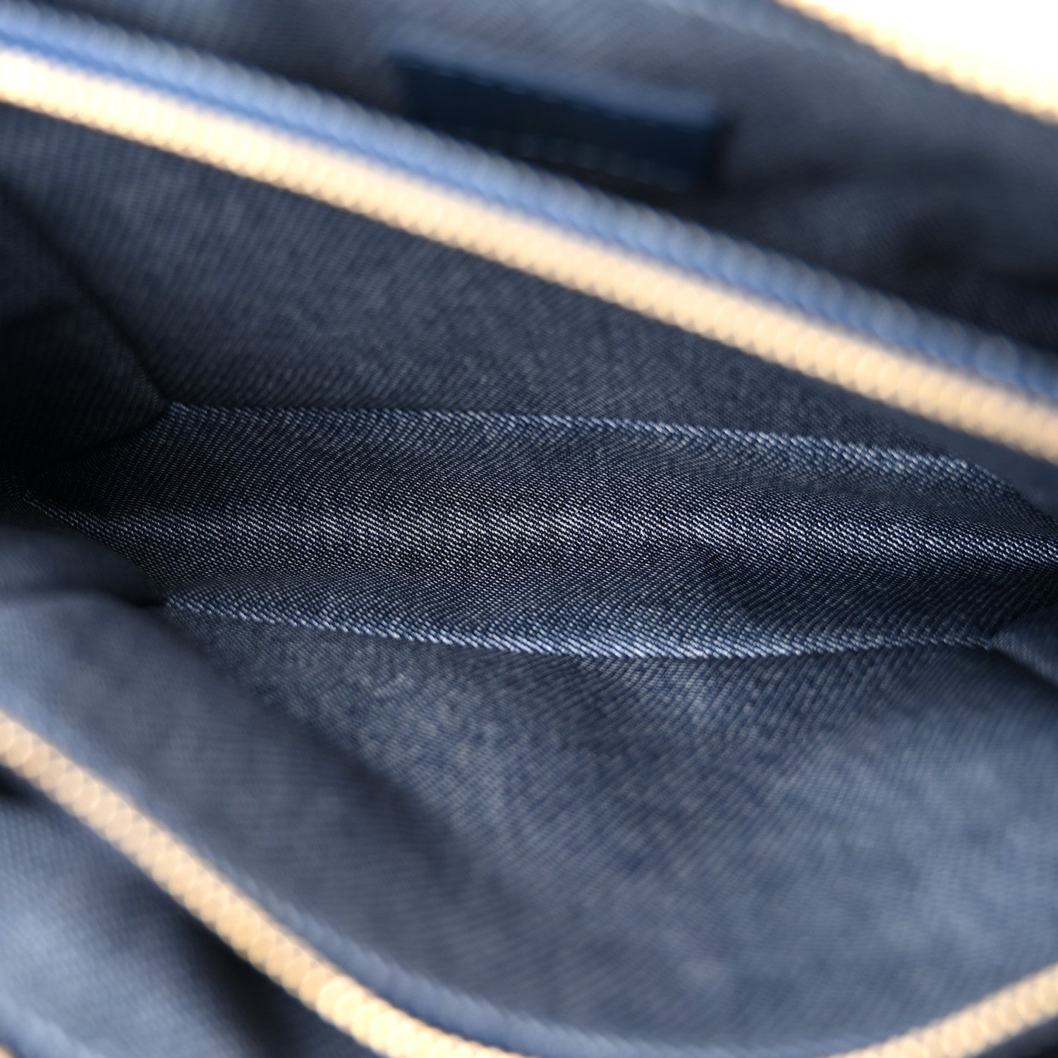 Louis Vuitton Lambskin Embossed Monogram Coussin PM Denim Blue 6 of 11