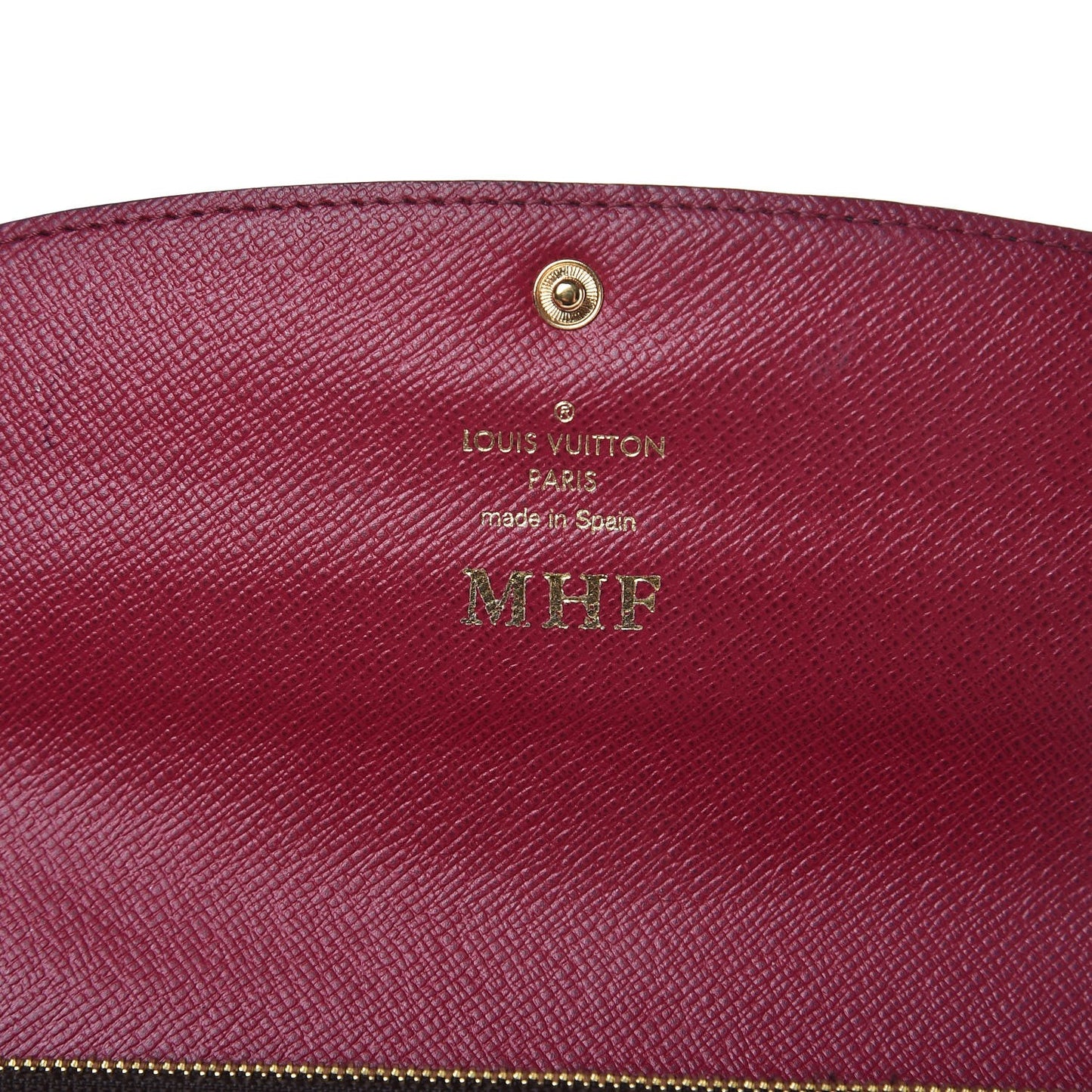 Monogram Emilie Wallet Fuchsia