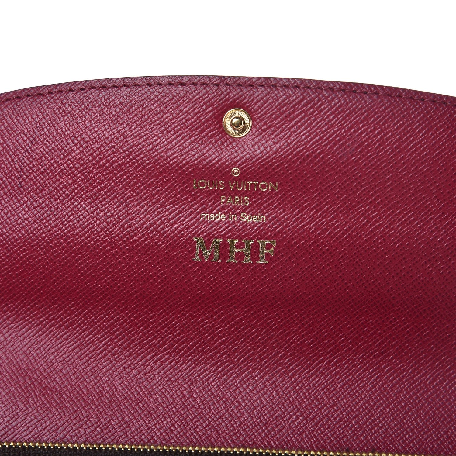 Louis Vuitton Monogram Emilie Wallet Fuchsia 6 of 8
