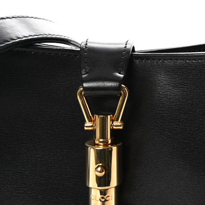 Gucci Boarded Dyana Lux Calfskin Small Jackie 1961 Hobo Black 8 of 10