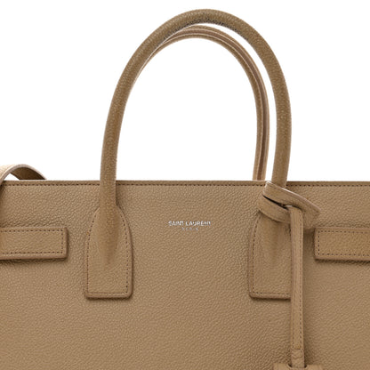 Saint Laurent Grained Calfskin Baby Sac De Jour Dark Beige 7 of 14