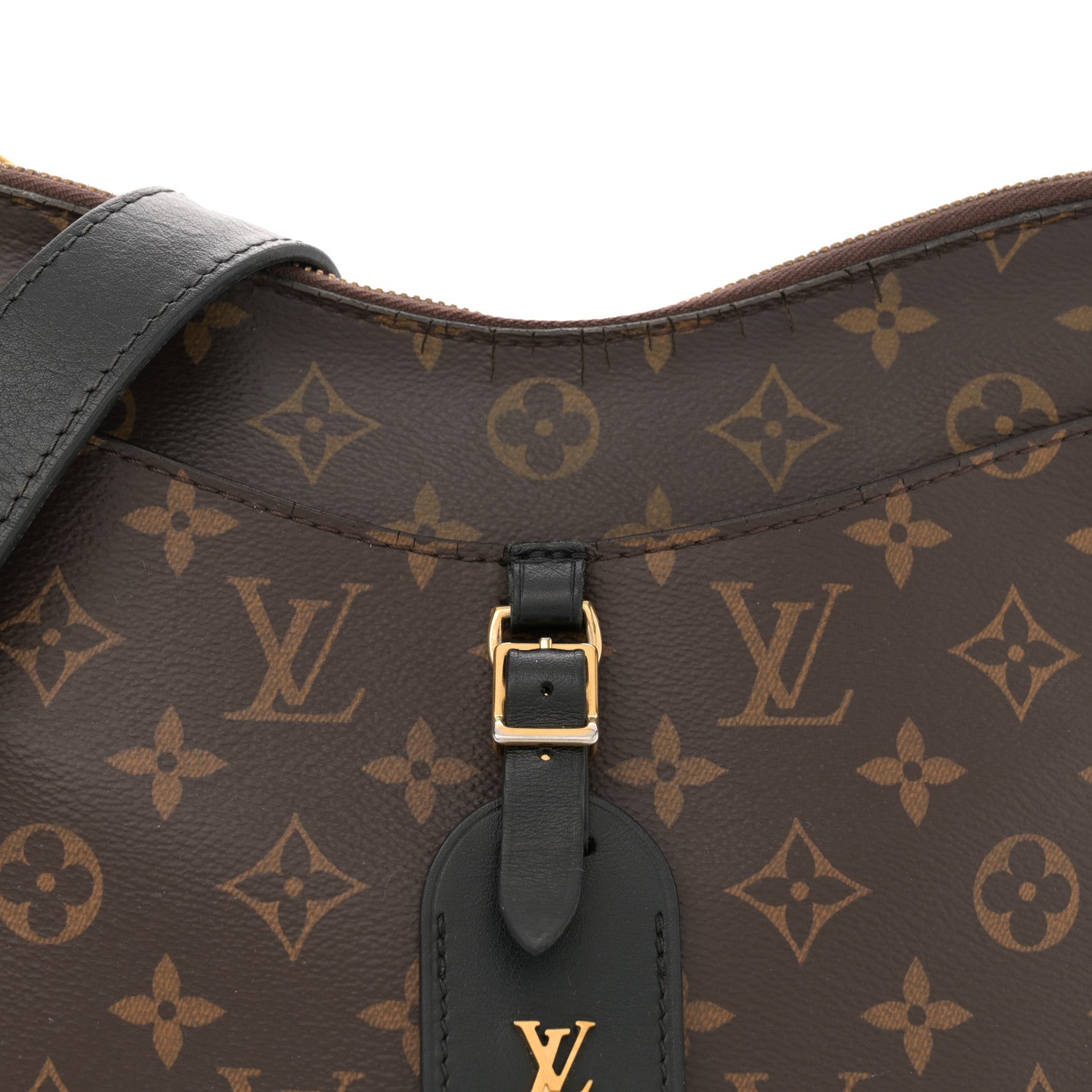 Louis Vuitton Monogram Odeon MM Black 8 of 15