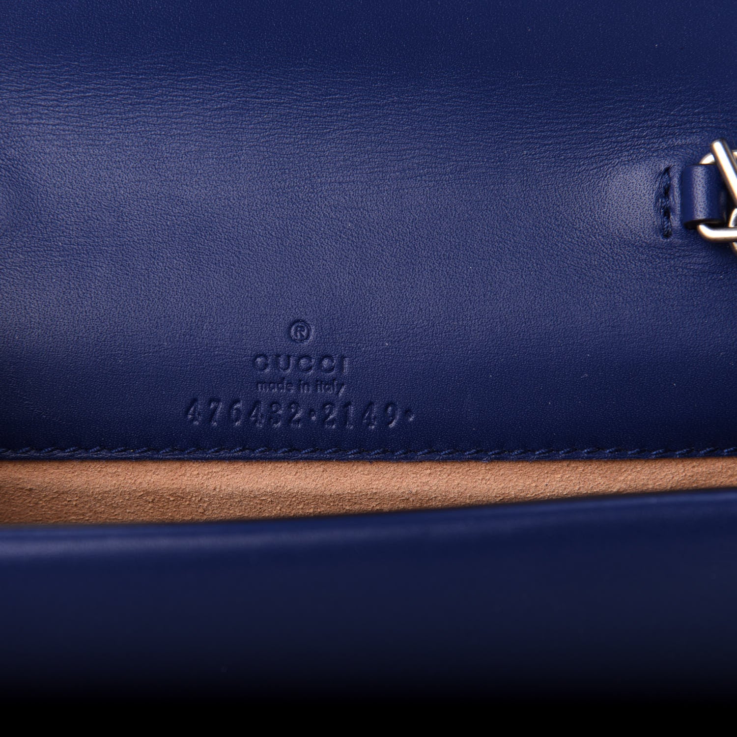 Gucci Velvet Super Mini Dionysus Shoulder Bag Cobalt 6 of 11