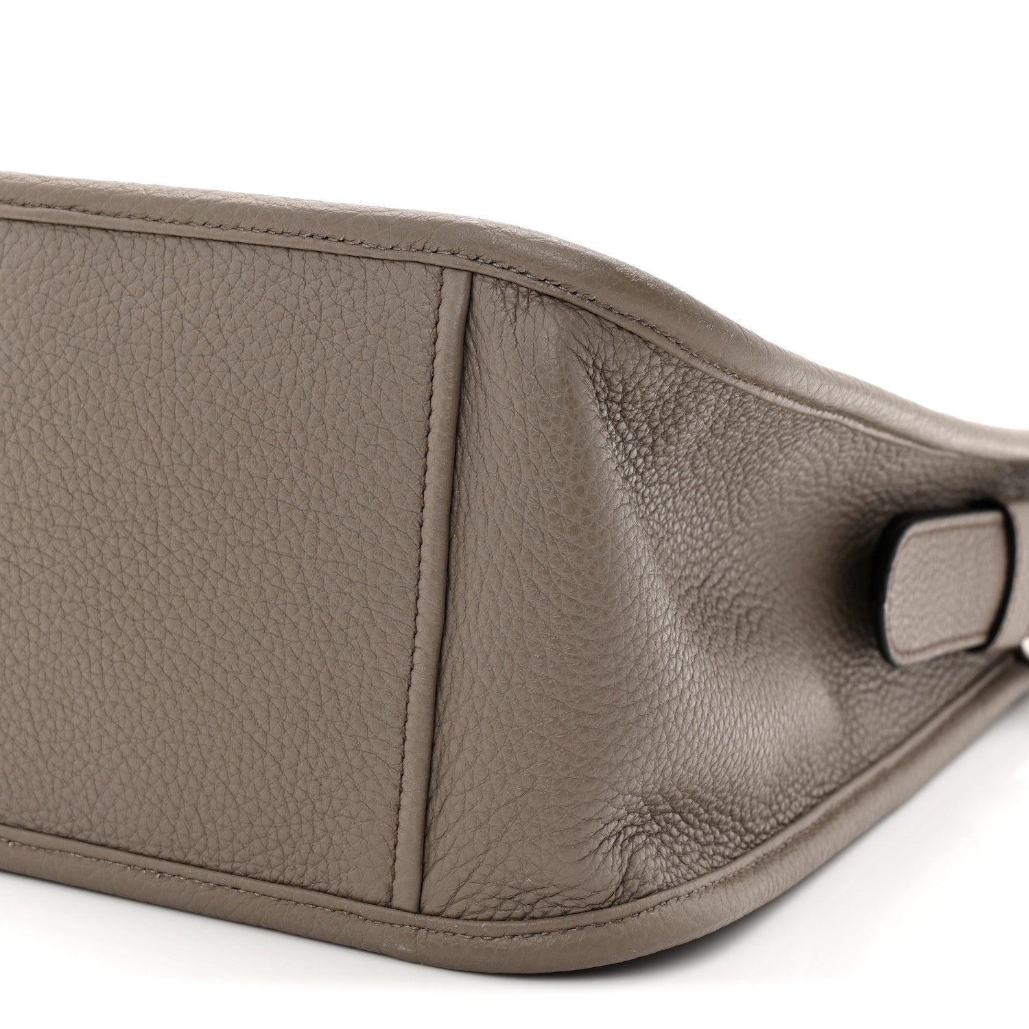Prada Vitello Daino Soft Hobo Messenger Bag Argilla 9 of 9