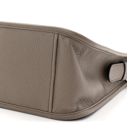 Prada Vitello Daino Soft Hobo Messenger Bag Argilla 9 of 9