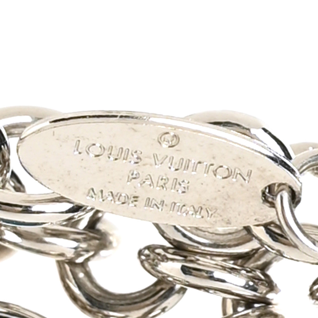 Louis Vuitton Fleur d Epi Bag Charm Cyan 4 of 4