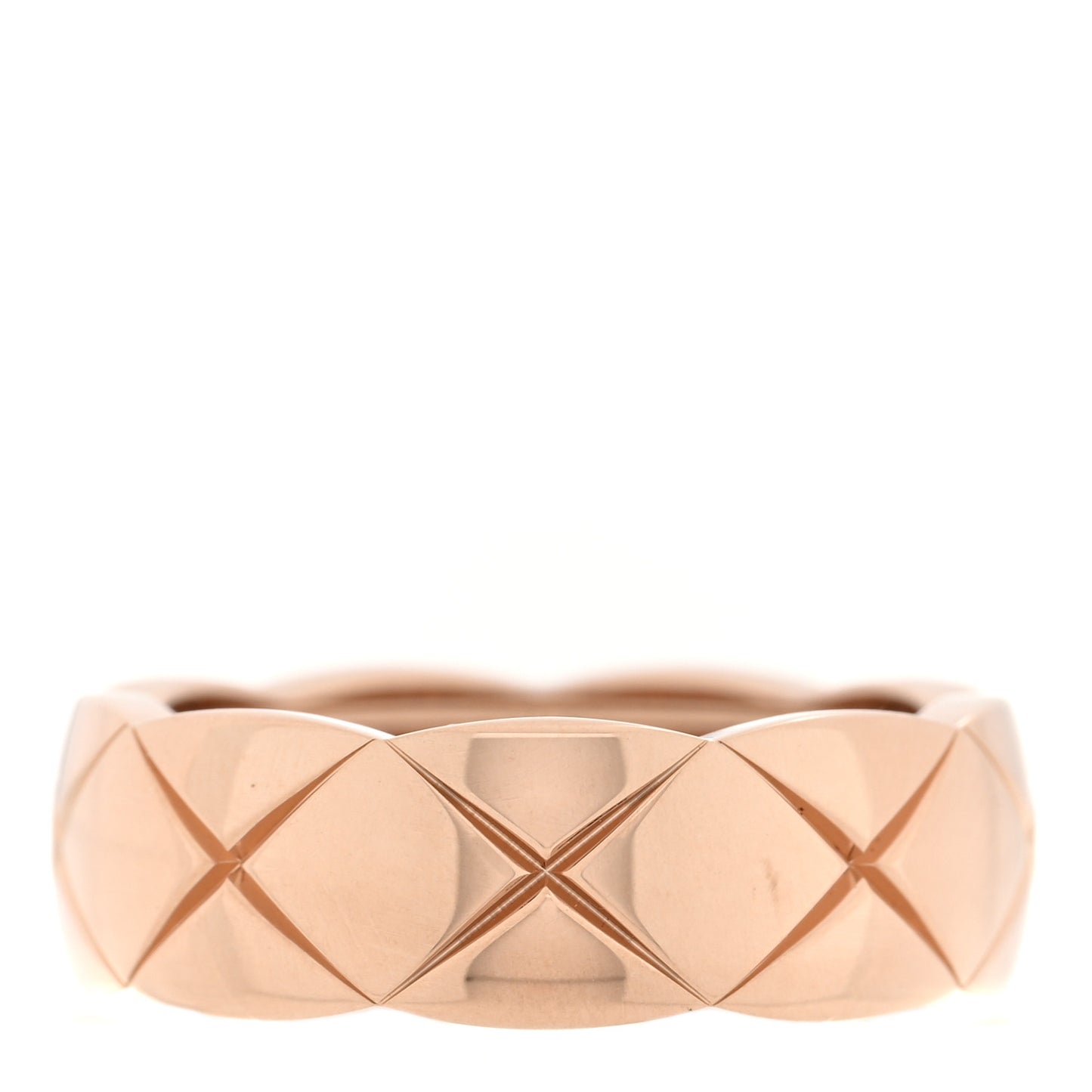 18K Beige Gold Small Coco Crush Ring 54 7