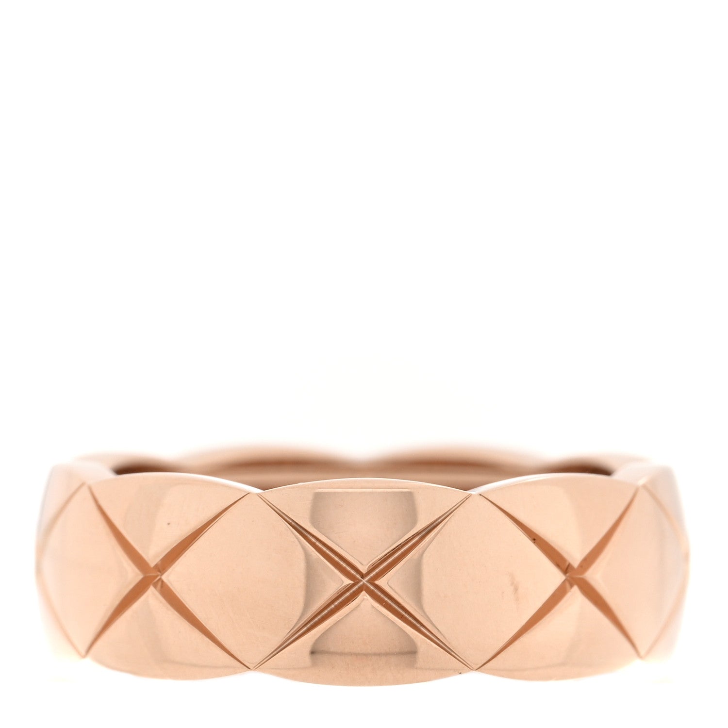 Chanel 18K Beige Gold Small Coco Crush Ring 54 7 3 of 6
