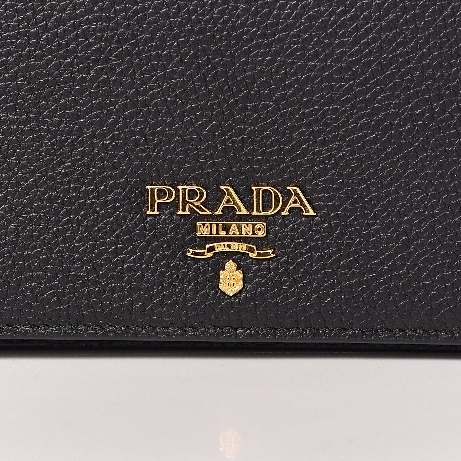 Prada Vitello Daino Mini Crossbody Bag Black 10 of 11