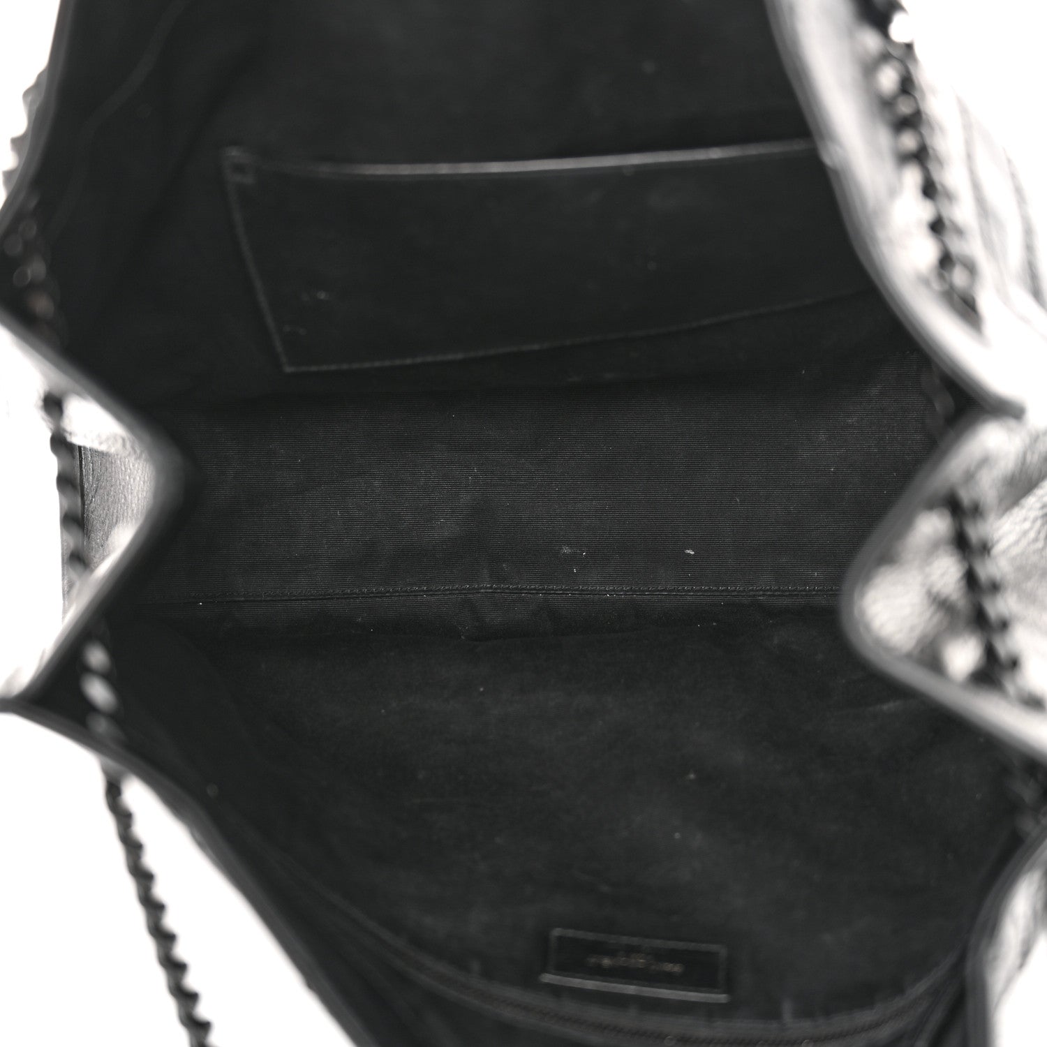 Saint Laurent Crinkled Calfskin Matelasse Monogram Large Niki Shopper Tote Black 5 of 16