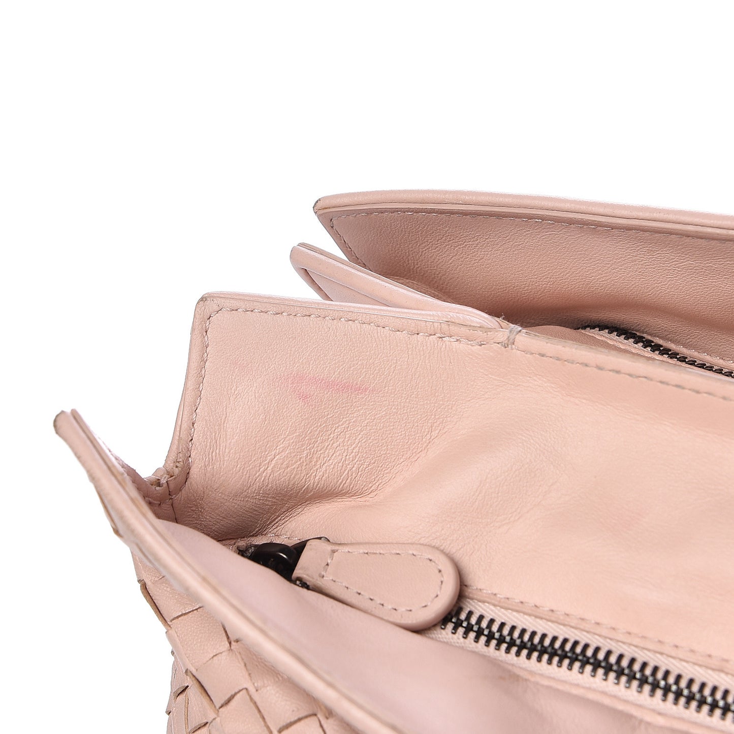 Nappa Intrecciato Tote Petal Pink