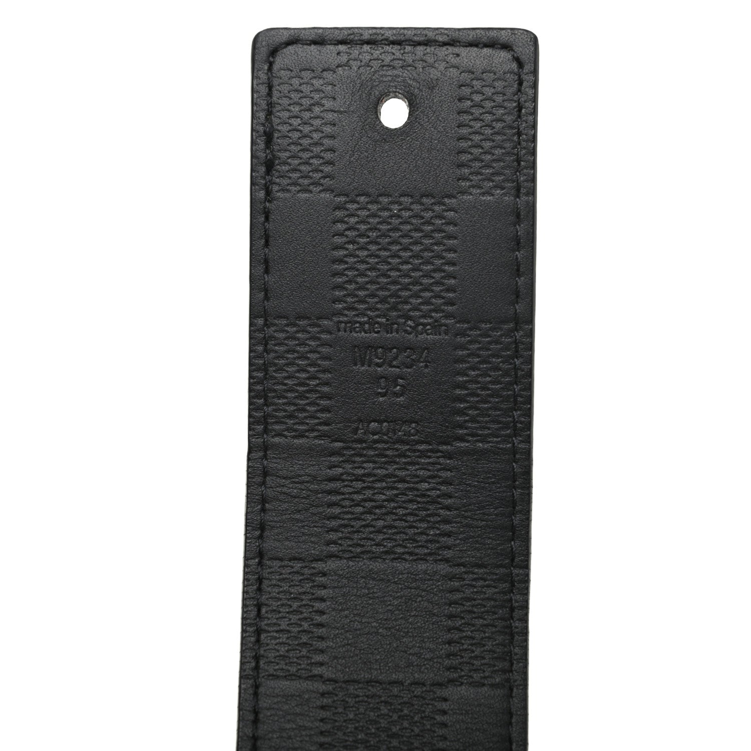 Louis Vuitton Damier Graphite Infini Neo Inventeur 40mm Reversible Belt 95 38 Black 3 of 4